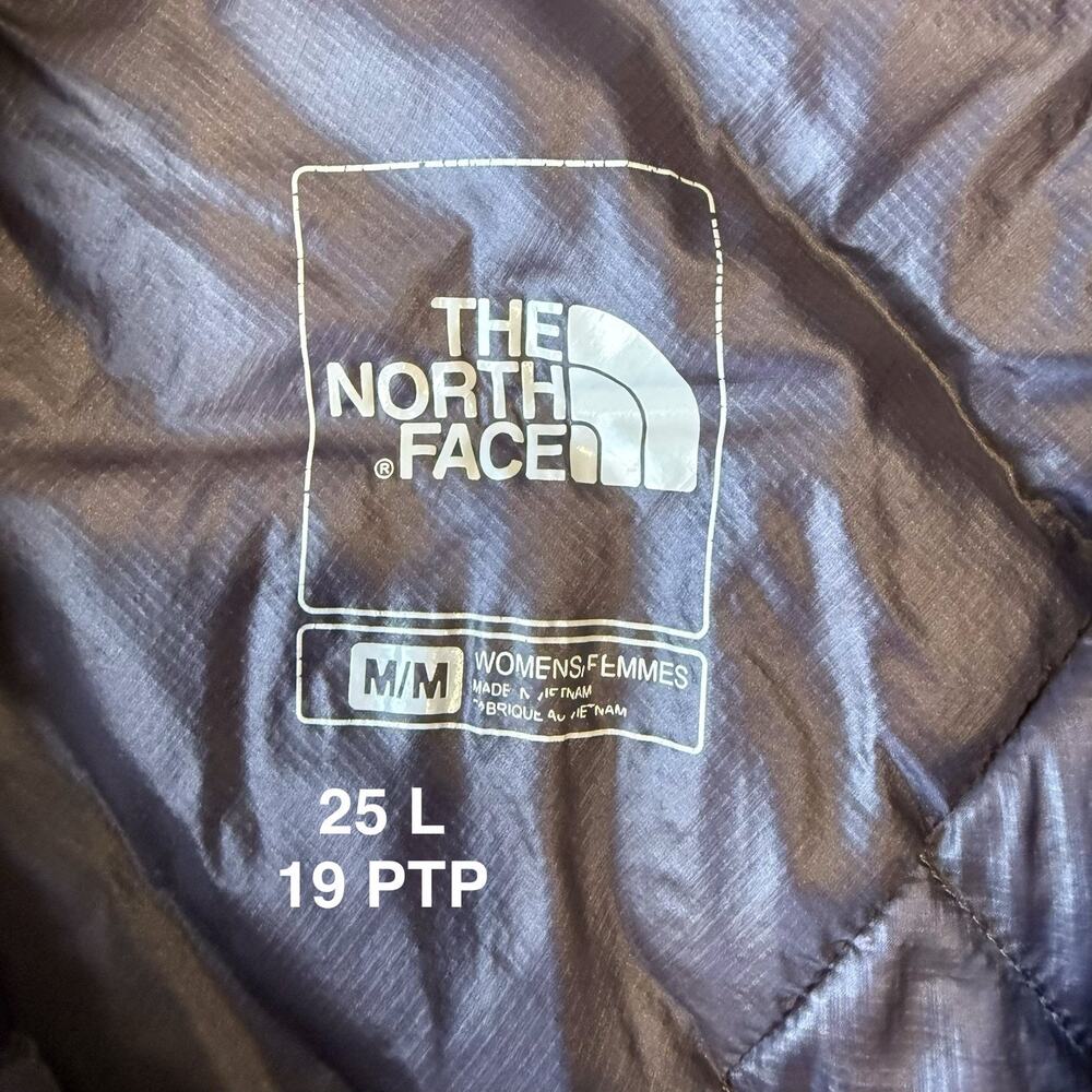 North Face Thermoball Jacket Women's Medium Gray Full Zip Insulated Outerwear - Picture 7 of 9